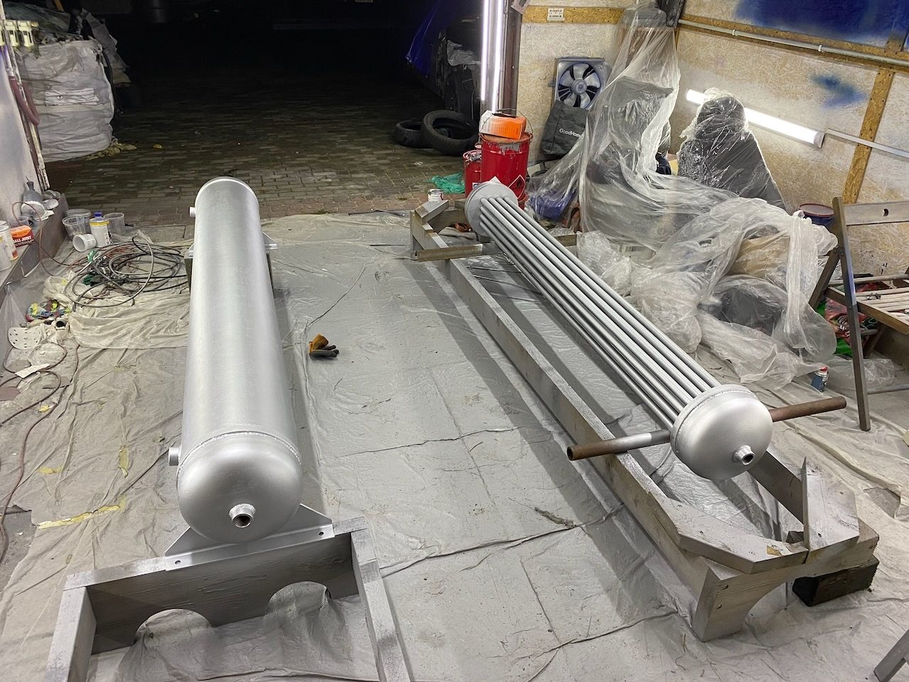 Shell-and-tube heat exchangers in the workshop